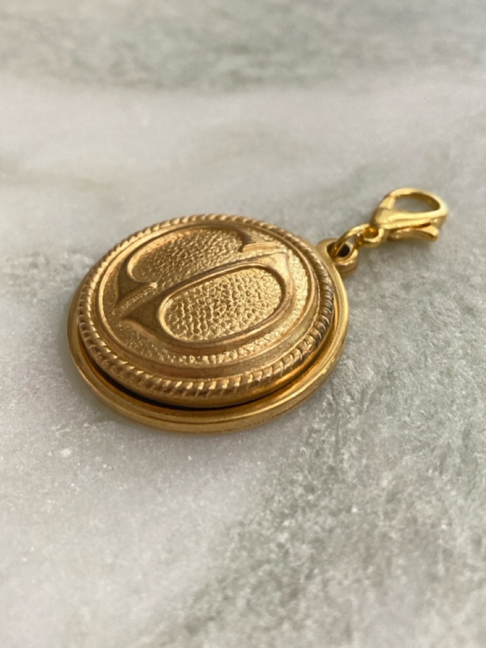Vintage Dior Button Charm Upcycled - Picture 3 of 8